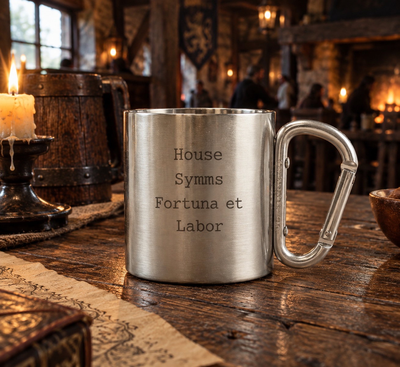 Personalised House Adventure Metal Mug